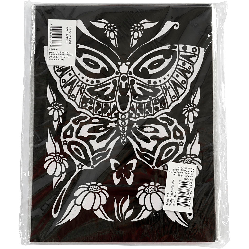 Creativ company http: www.cchobby.nl velour-plaatjes-afm-25x19-cm-16-stuk-1-doos