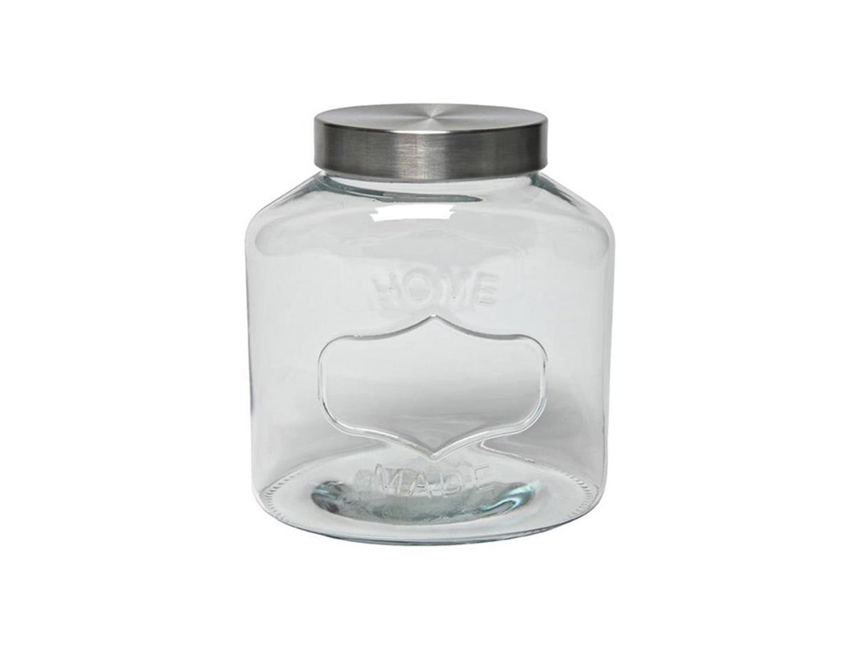 Kitchen tools voorraadpot glas homemade 17,5x12,5x20cm