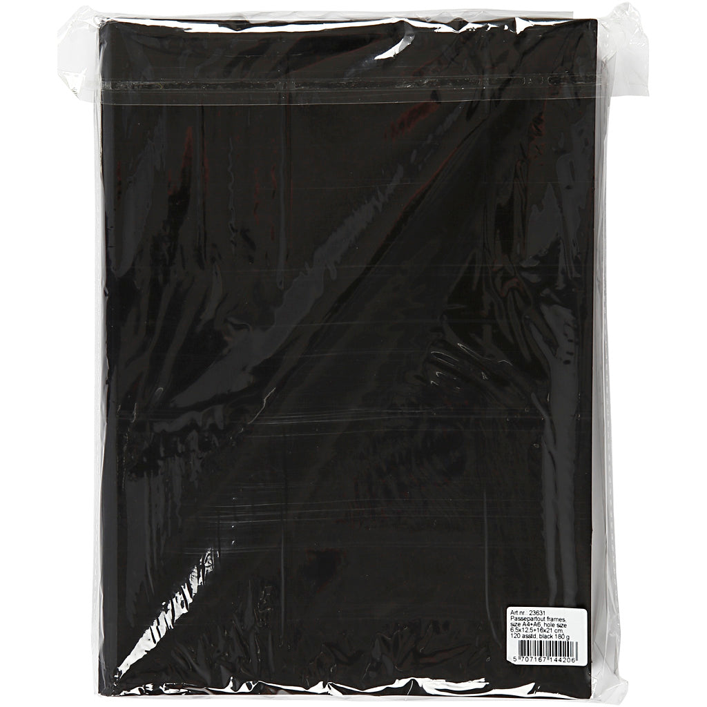 Http: www.cchobby.nl passepartout-lijsten-afm-a4-a6-180-gr-zwart-2x60-stuk-1-doos