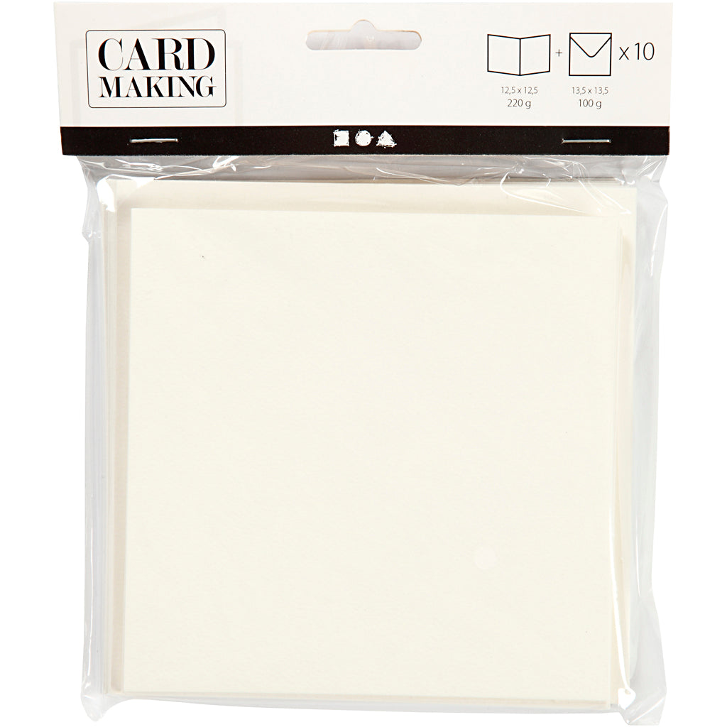 Creativ company http: www.cchobby.nl kaarten-enveloppen-afmeting-kaart-12-5x12-5-cm-afmeting-envelop-13-5x13-5-cm-off-white-10-set-1-doos