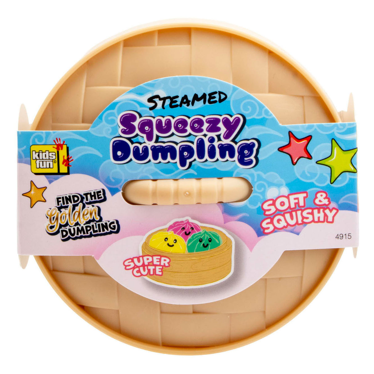 Jono toys steamed squeezy dumpling - 9cm