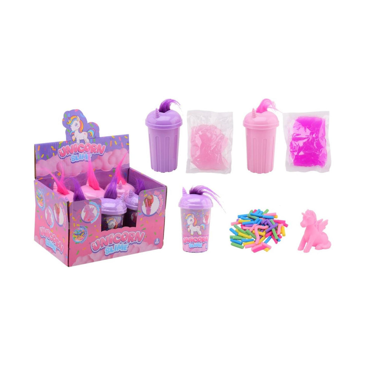 Johntoy eenhoorn slijm set