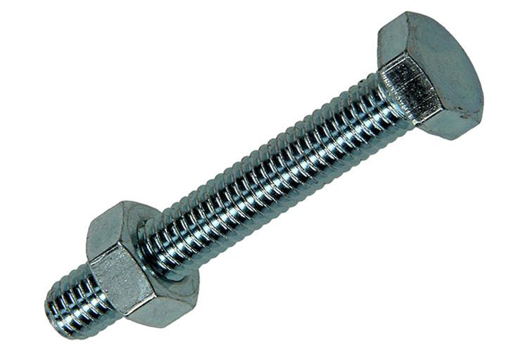 Mack 1007073 - tapbout + moer verzinkt 150 st 6 x 40 mm | 2 stuks