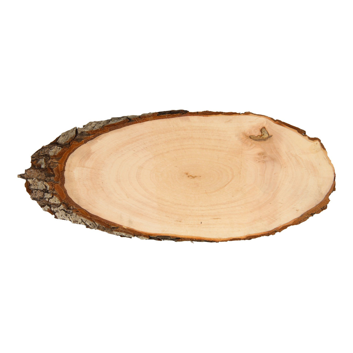 Playwood houten naambordje boomschors 30 cm creatief speelgoed.