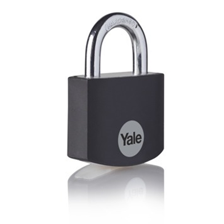 Yale 1065060 - hangslot 32mm alu zwart std | 3 stuks