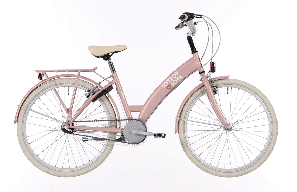 Hulzebos cycle parts b.v. bfk 24 lots of love 3v mahogany roze mat - 24lot550