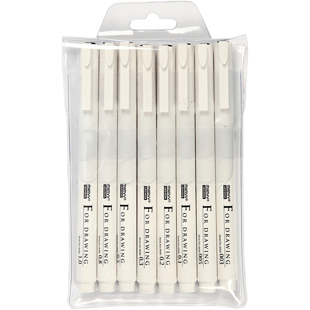 Http: www.cchobby.nl fineliners-lijndikte-0-03-0-05-0-1-0-2-0-3-0-5-0-8-1-0-mm-zwart-8-stuk-1-doos