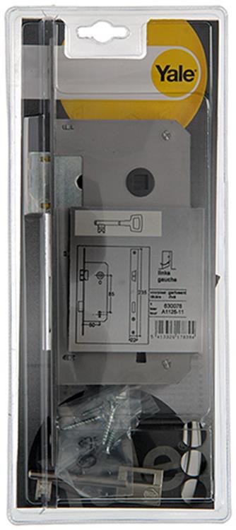 Yale 1019013 - 1 dubbel insteekslot links a1126 50mm | 1 stuks