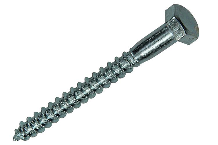 Mack 1017418 - houtdraadbout staal verzinkt 1 st 8 x 80 mm | 10 stuks