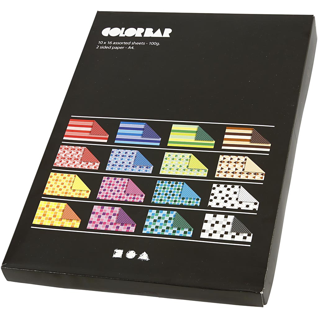 Http: www.cchobby.nl color-bar-papier-a4-vel-210x297-mm-100-gr-diverse-kleuren-16x10-vel-1-doos-25377