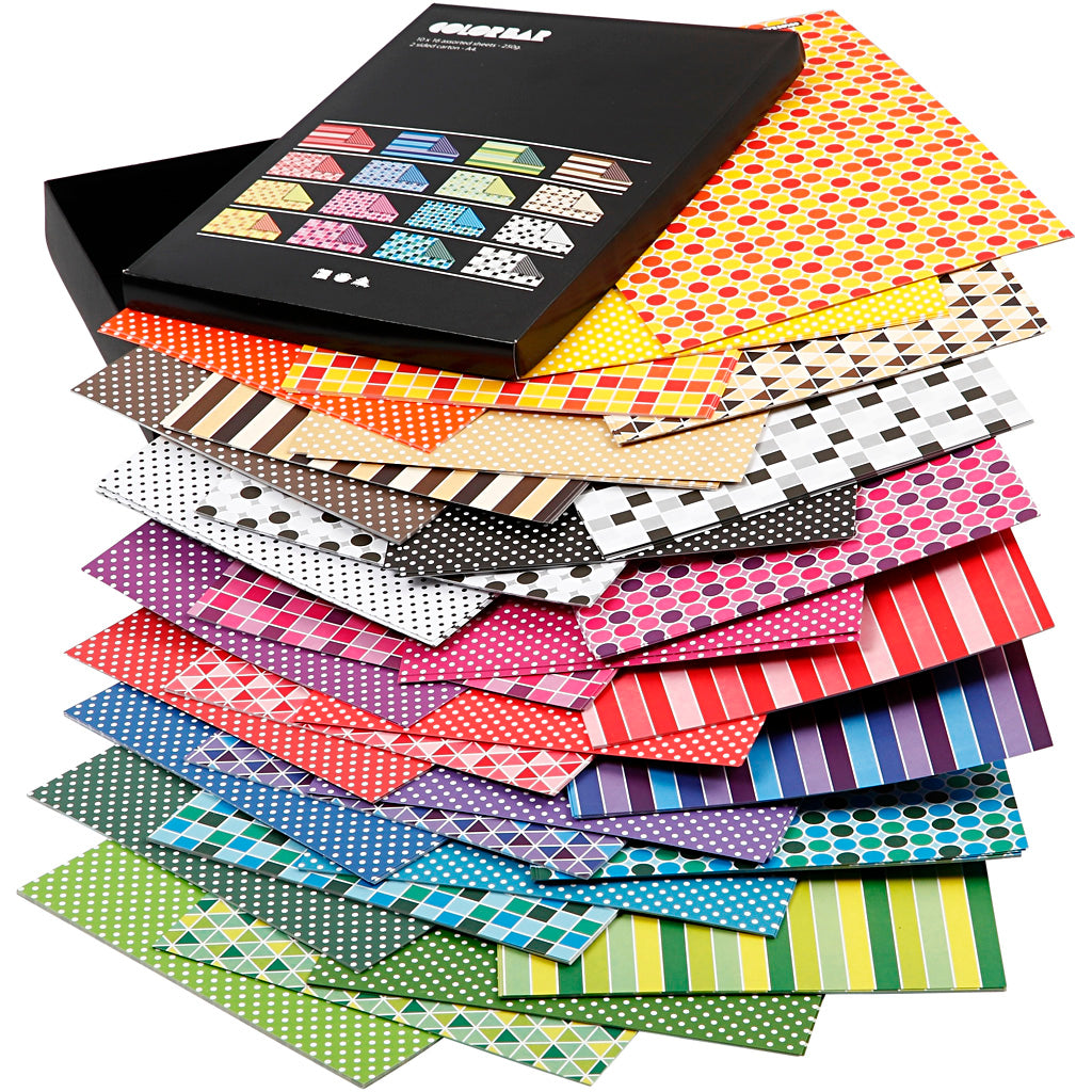 Http: www.cchobby.nl color-bar-papier-a4-vel-210x297-mm-100-gr-diverse-kleuren-16x10-vel-1-doos-25377