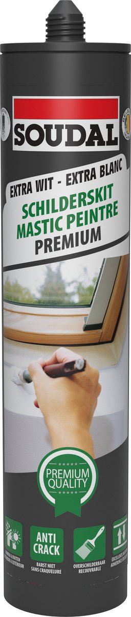 Soudal premium schilderskit extra wit