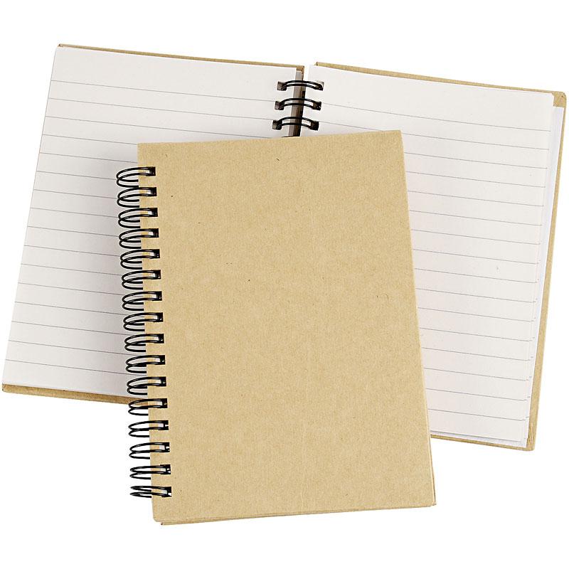 Http: www.cchobby.nl spiraal-gebonden-notitieboek-a6-vel-105x148-mm-60-gr-bruin-1-stuk