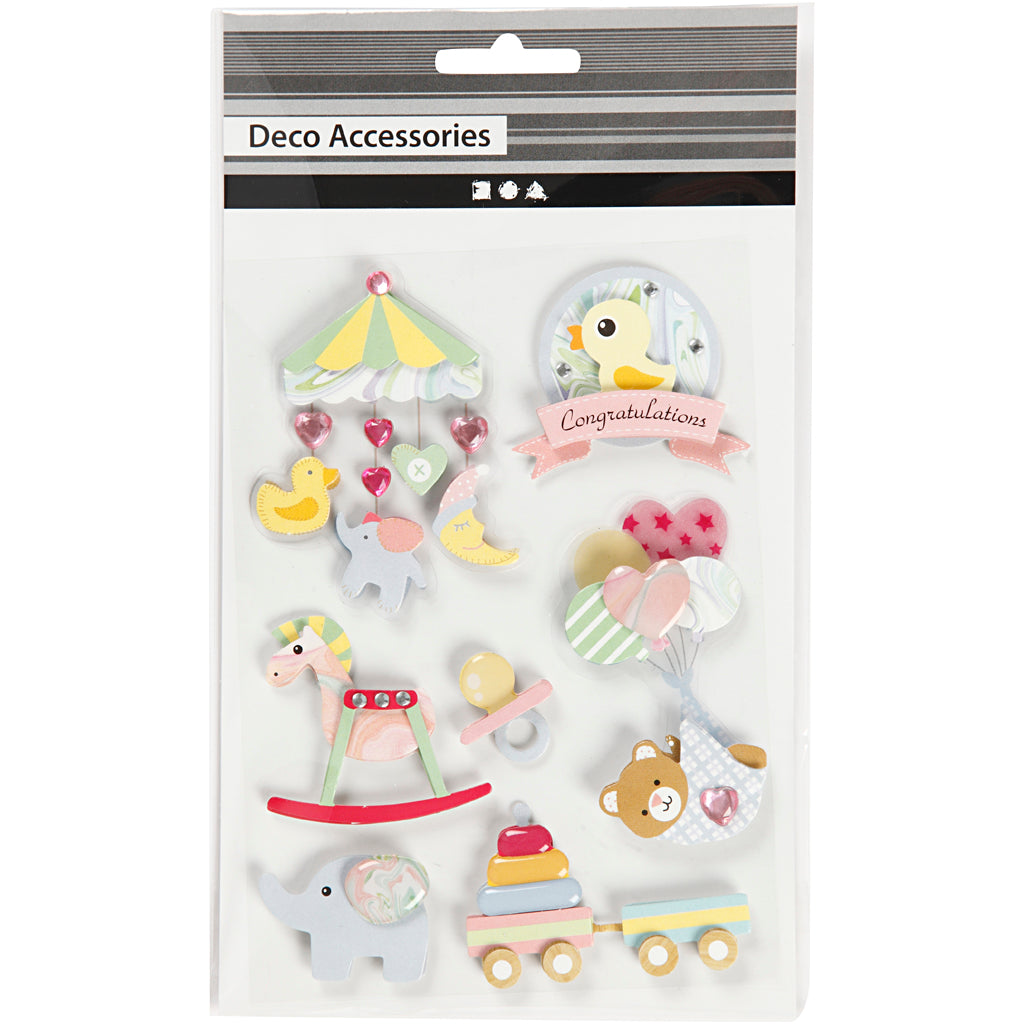 Http: www.cchobby.nl 3d-stickers-baby-h-25-70-mm-b-20-55-mm-dikte-7-mm-8-stuk-1-doos