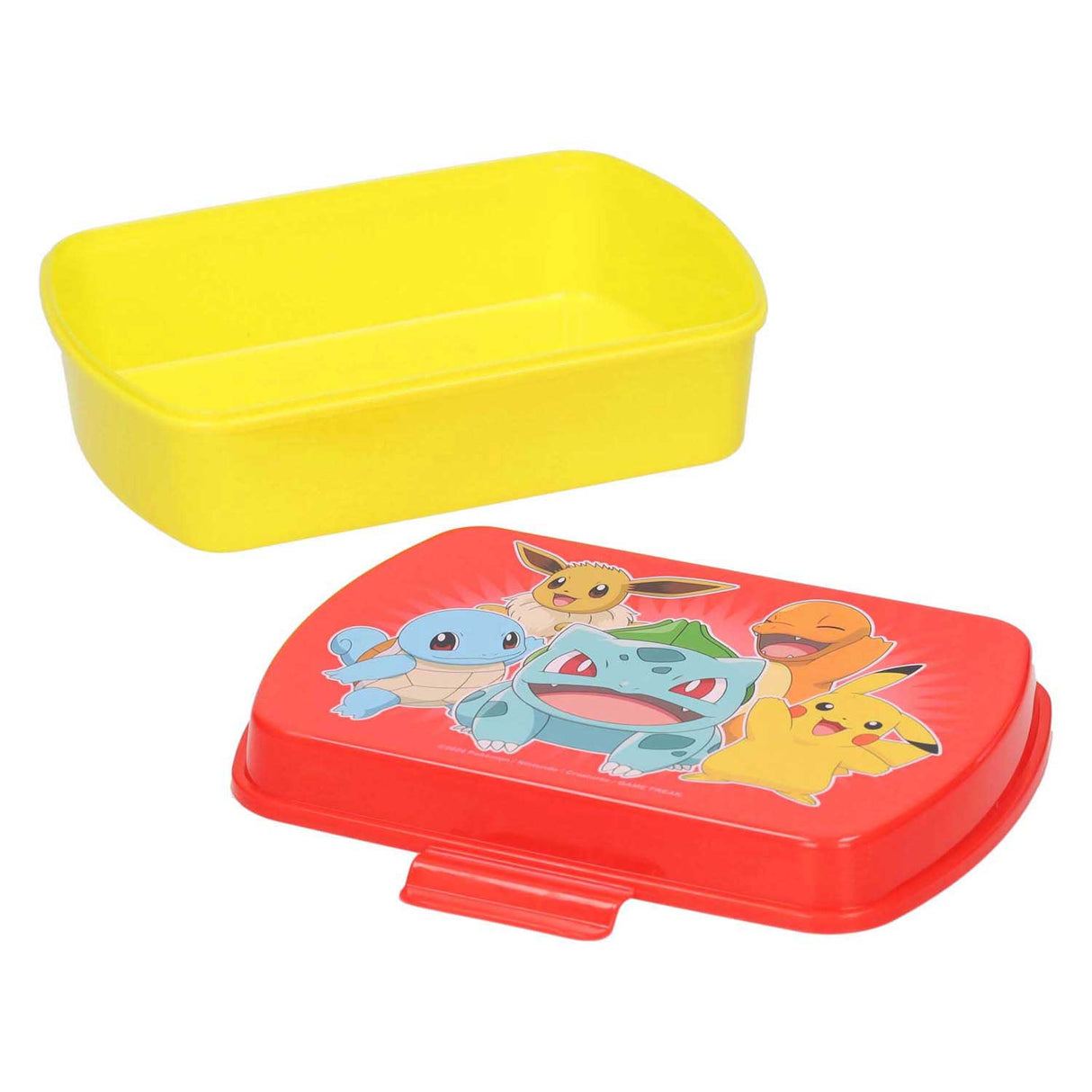 Pokémon red funny plastic sandwich box