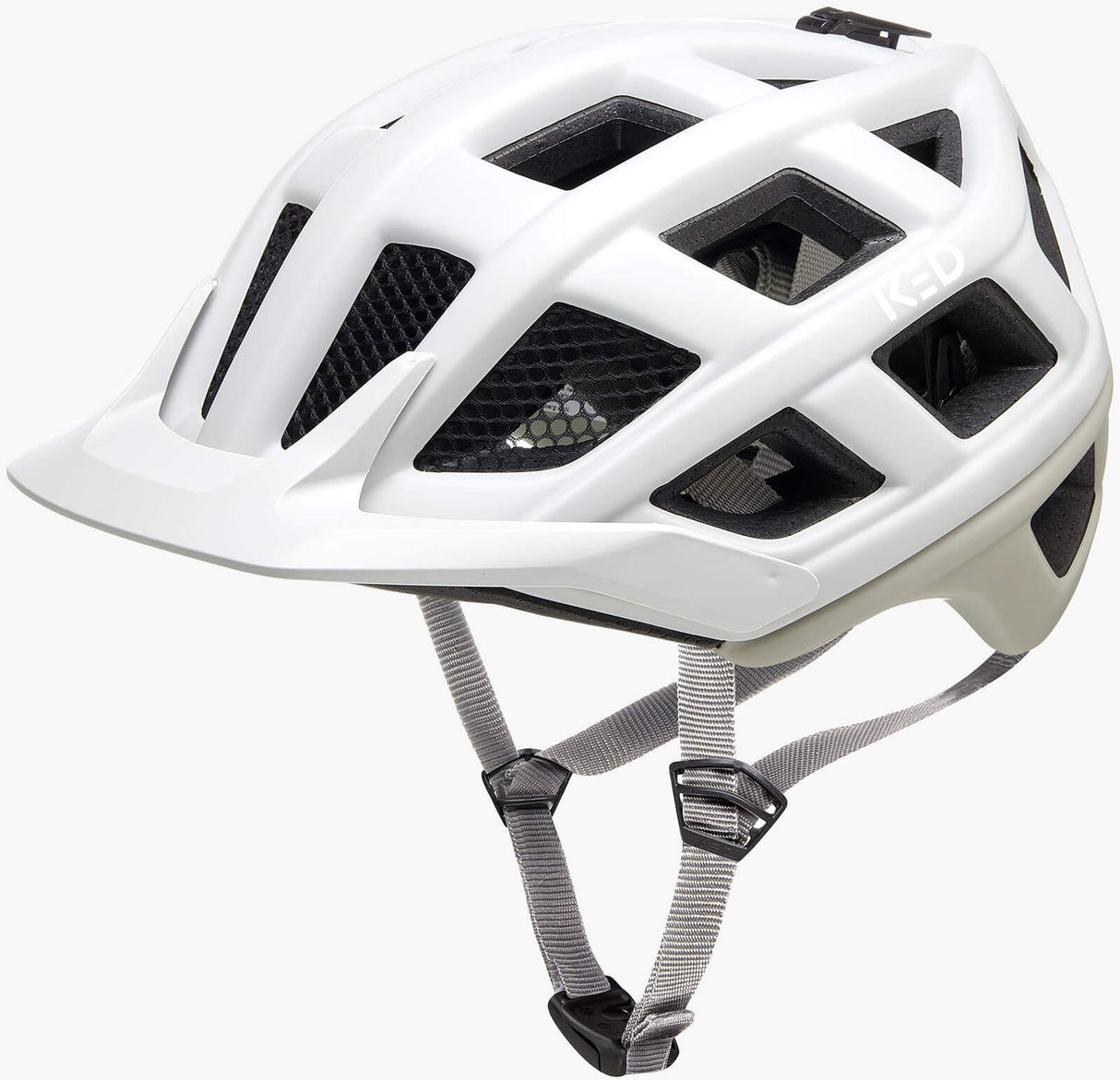 Ked fietshelm crom m 52-58 cm - grey dark grey matt