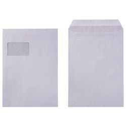 Witte enveloppen viking wit c4