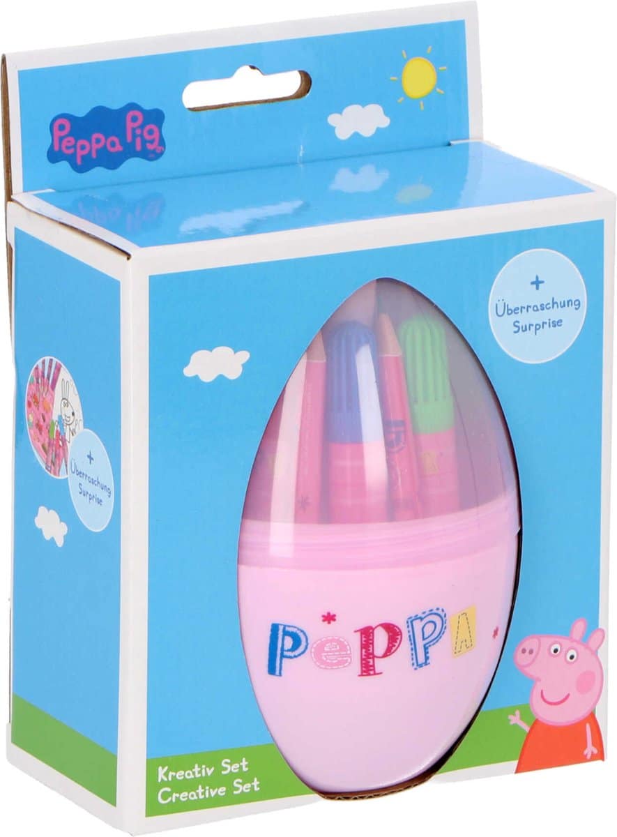 Dinotoys apeldoorn peppa pig verrassingen ei kleurset