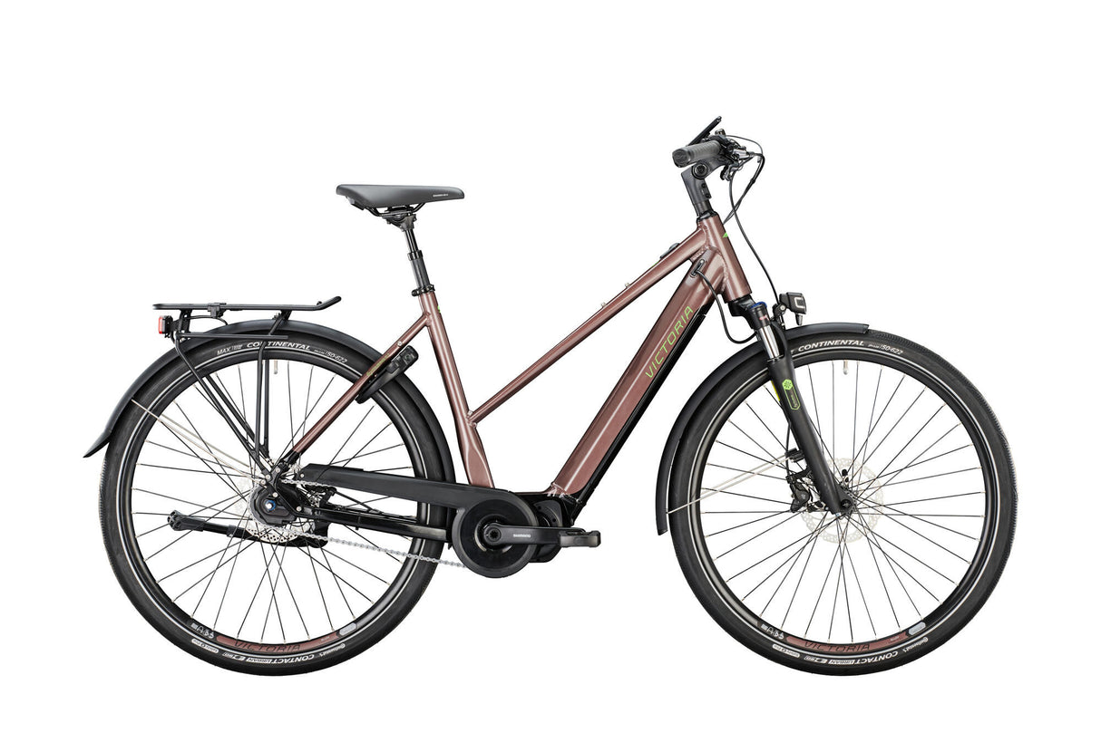Victoria elektrische trekkingfiets etouring 11.7 mod. 22 ebike vict.e-tour. 11.7 28 53 trap.5sp orange