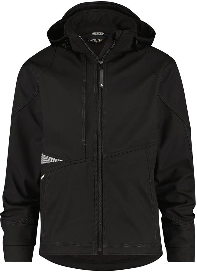 Dassy gravity softshell zwart mt xxl