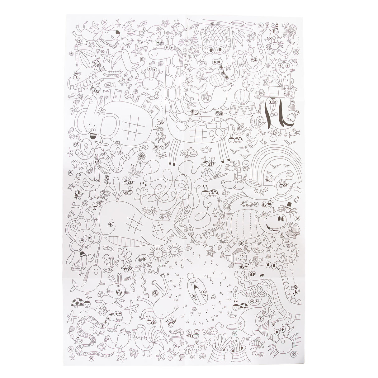Wins holland megagroot tafelkleed om in te kleuren, 98x68cm