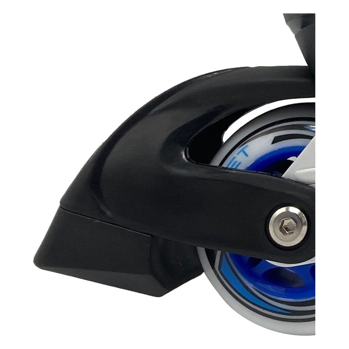 Street rider skeelers blauw zwart, maat 33-36