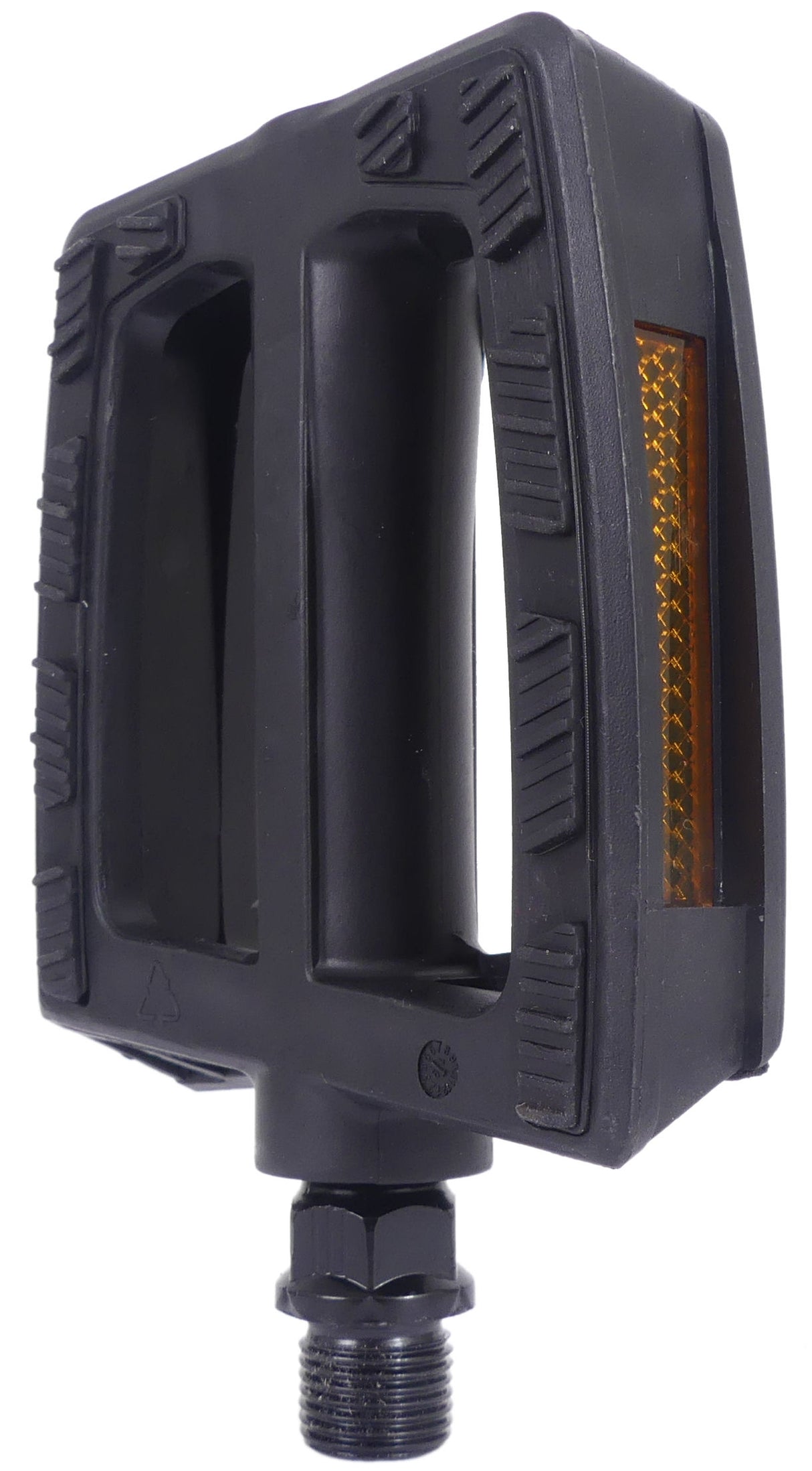 Edge pedaalset comfort city - zwart