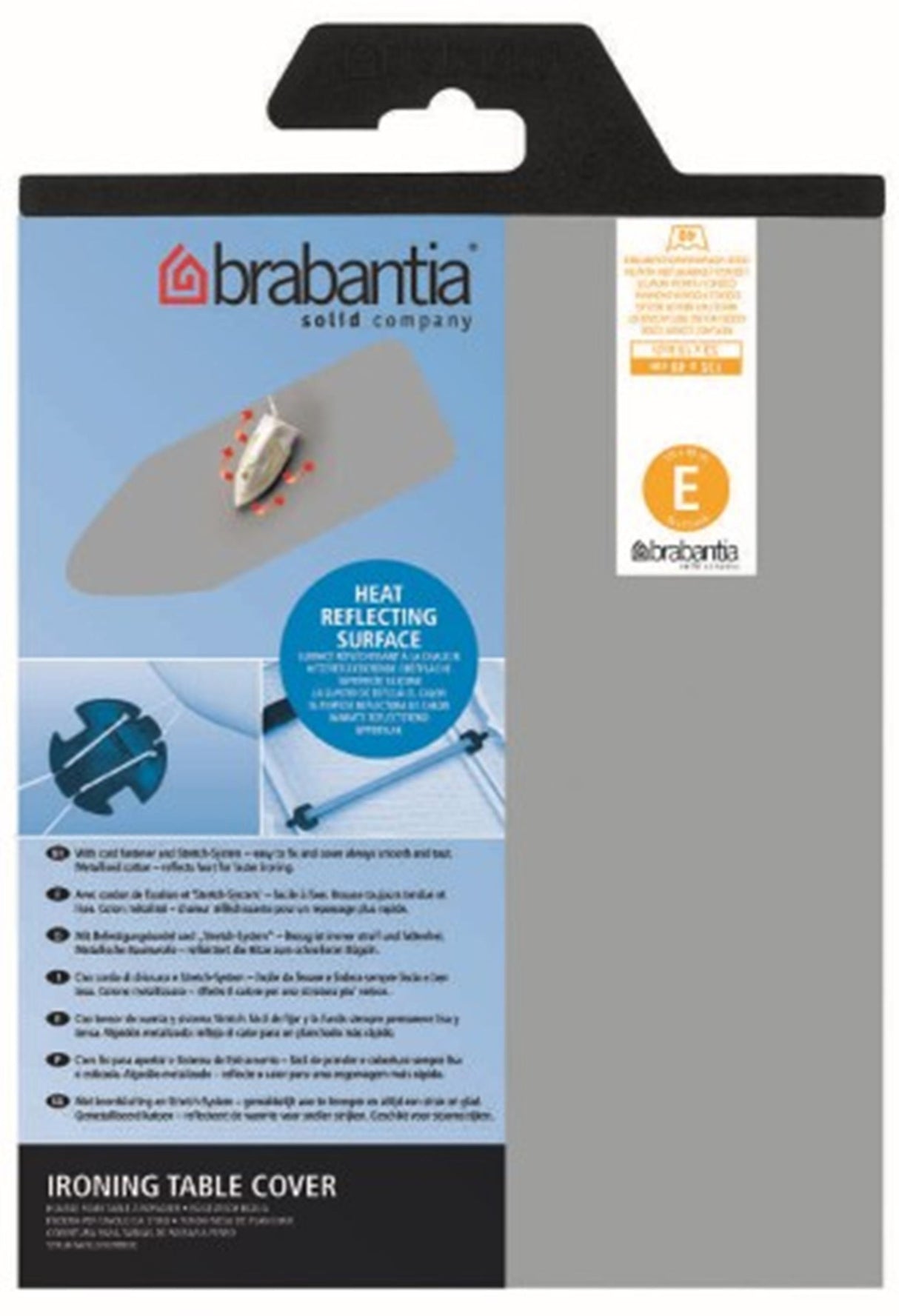 Brabantia overtrek e metalized 135x49 cm