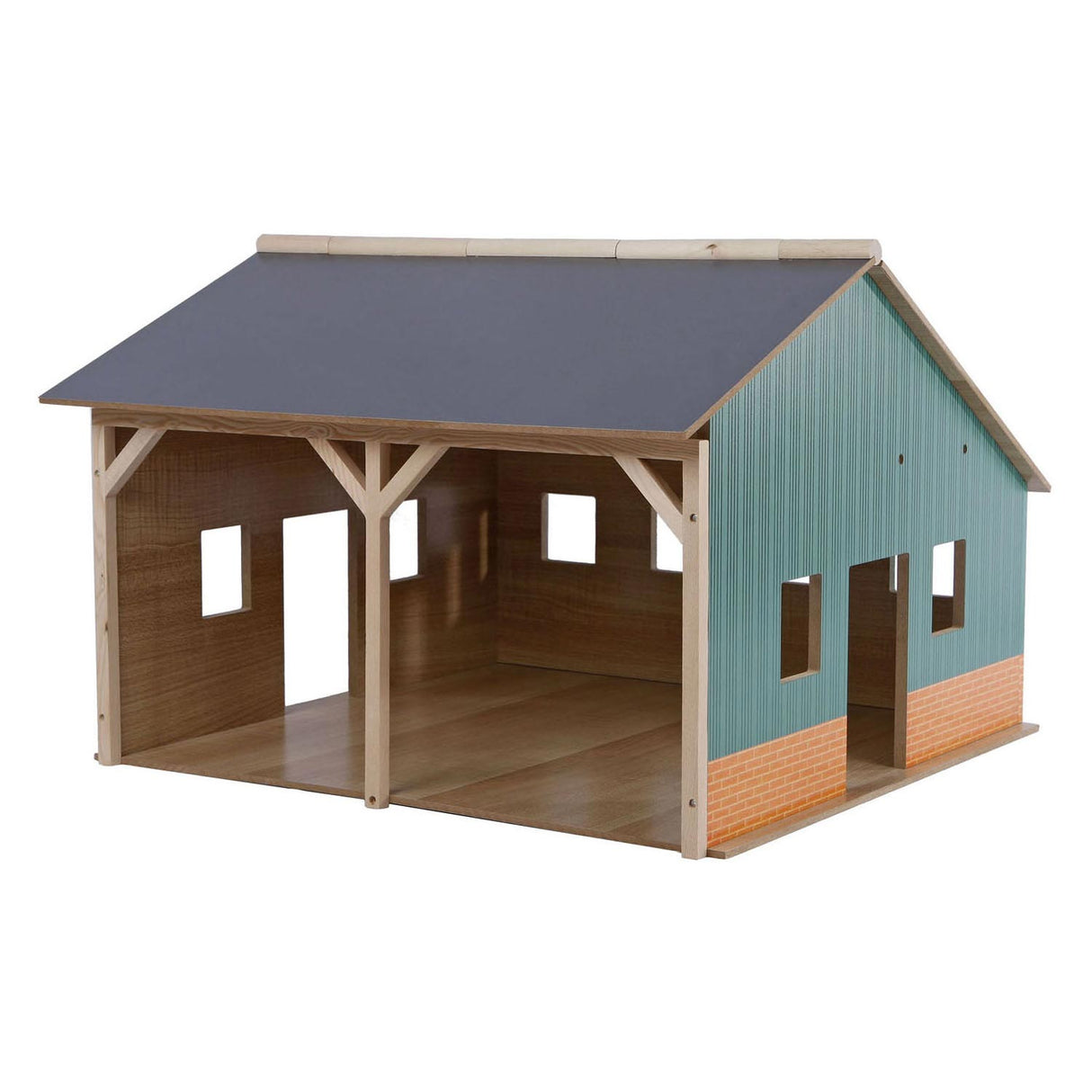 Kids globe loods voor 2 tractoren, 1:16