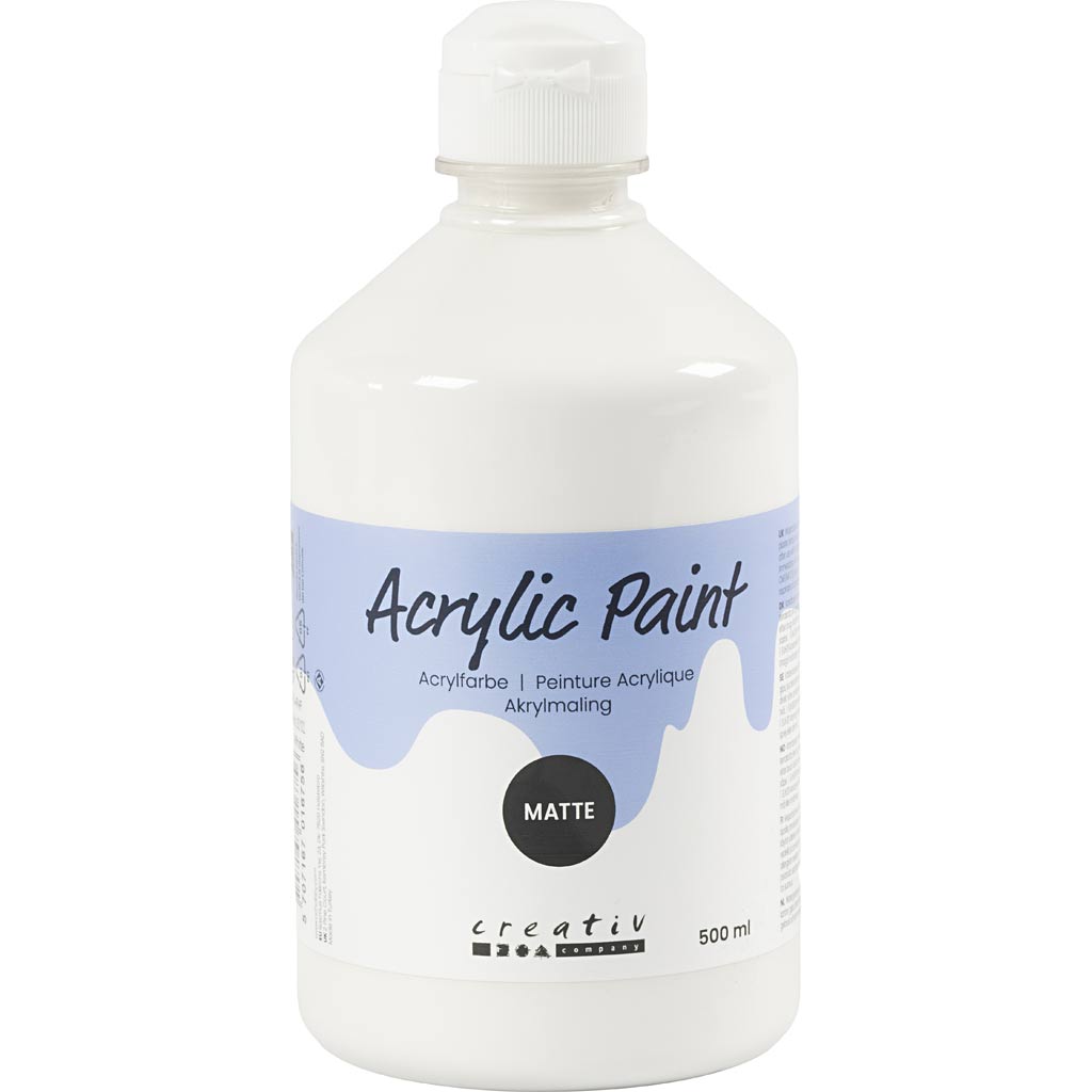 Http: www.cchobby.nl acrylverf-mat-wit-500-ml-1-fles