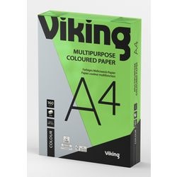 Gekleurd papier viking a4 160 g m² felgroen 250 vellen