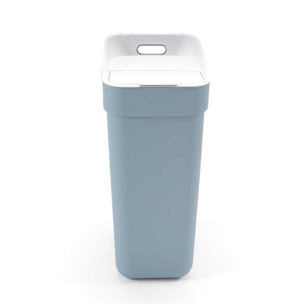Curver ready to collect prullenbak - 30 liter - blauw lichtgrijs