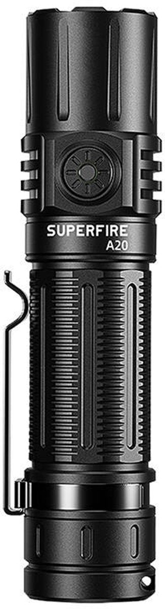 Superfire a20 led looplamp bereik 200m op batterijen