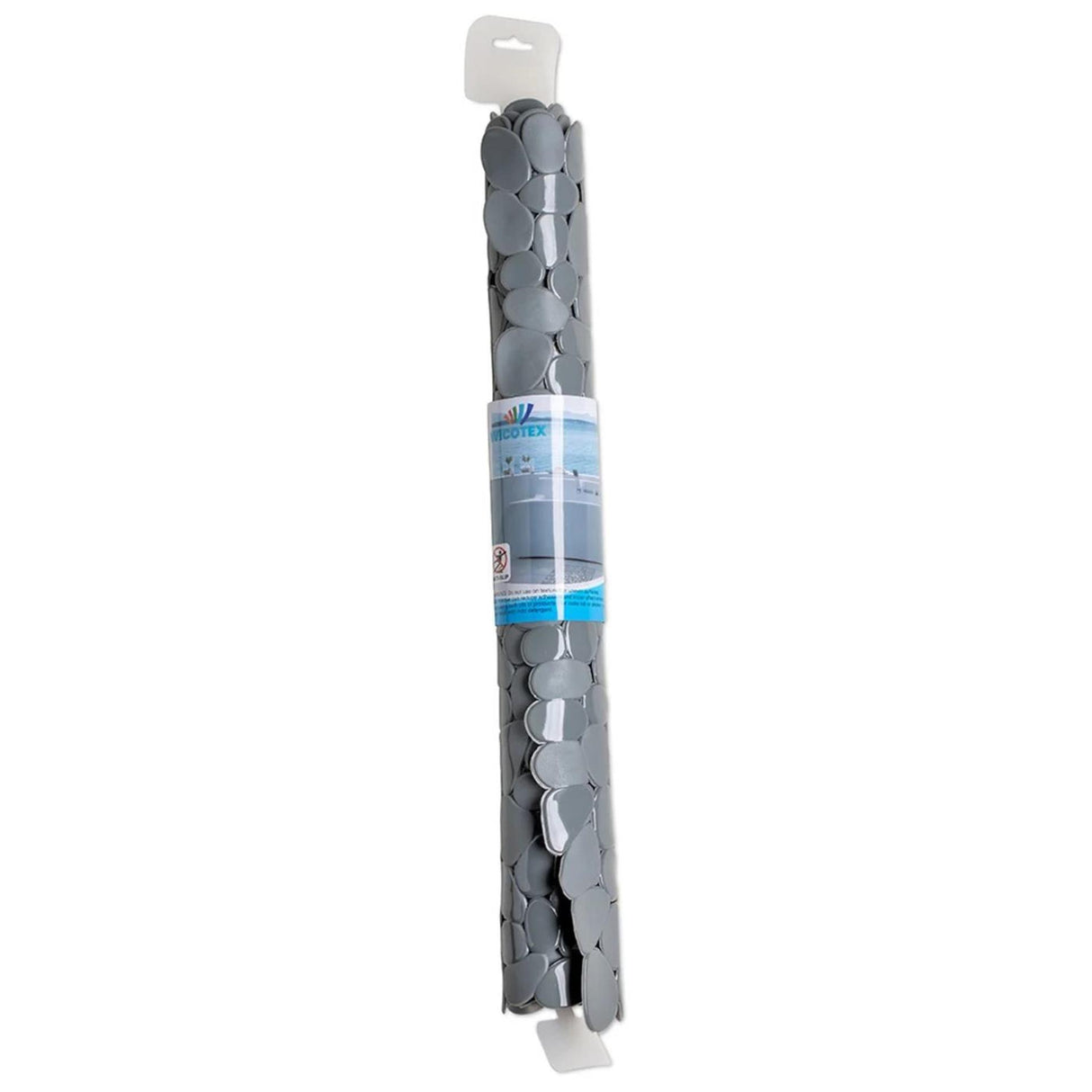 Wicotex douchemat antislip stones 53x53cm grijs