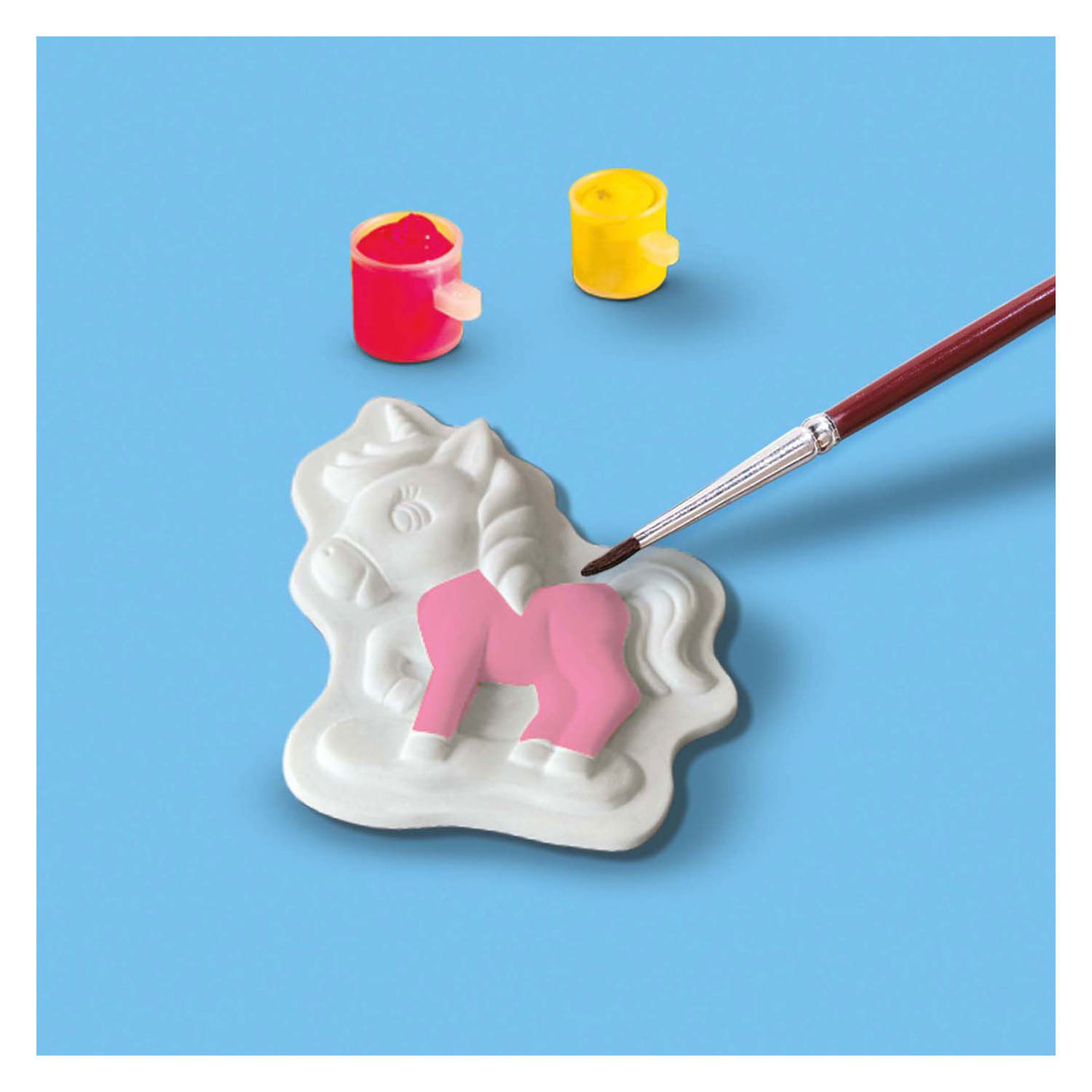 Ses gieten en schilderen - baby unicorns