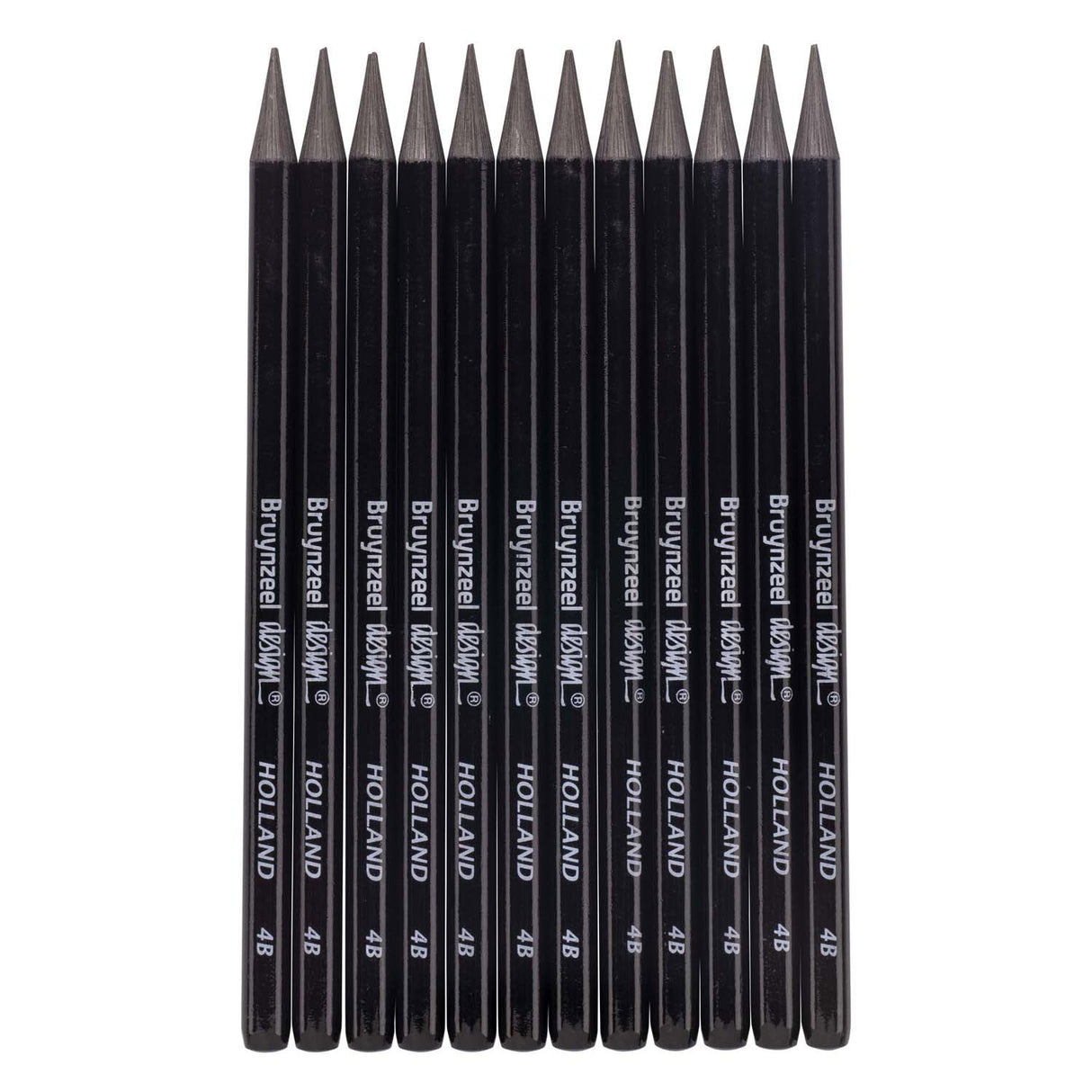 Bruynzeel design grafietstift 4b - 12st.