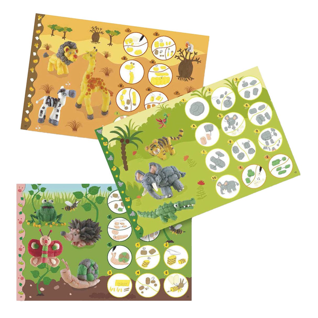 Playmais voorbeeldenboekje - dieren