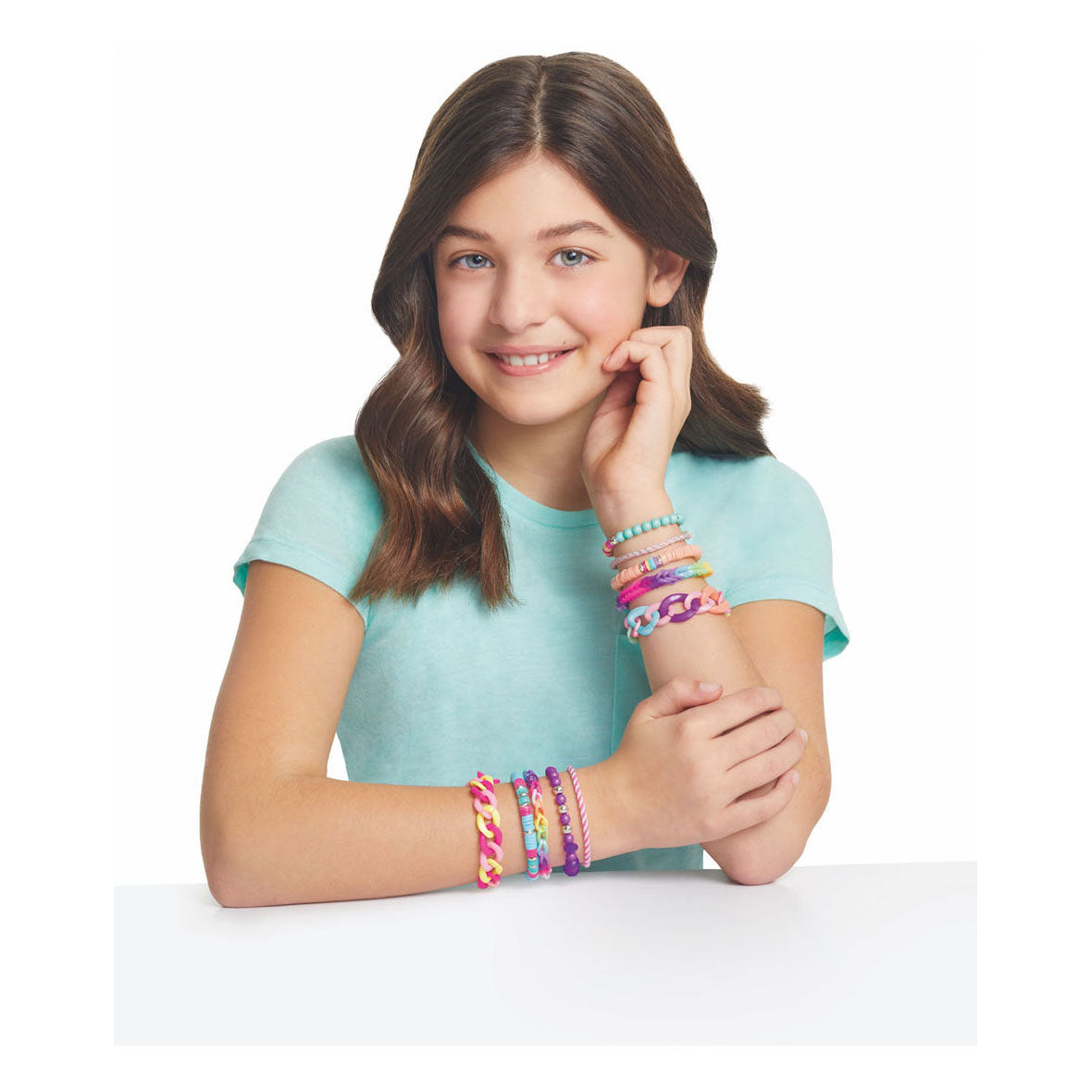 Make it real - 5-in-1 sieraden toren - mix match en maak 41 kleurrijke armbanden