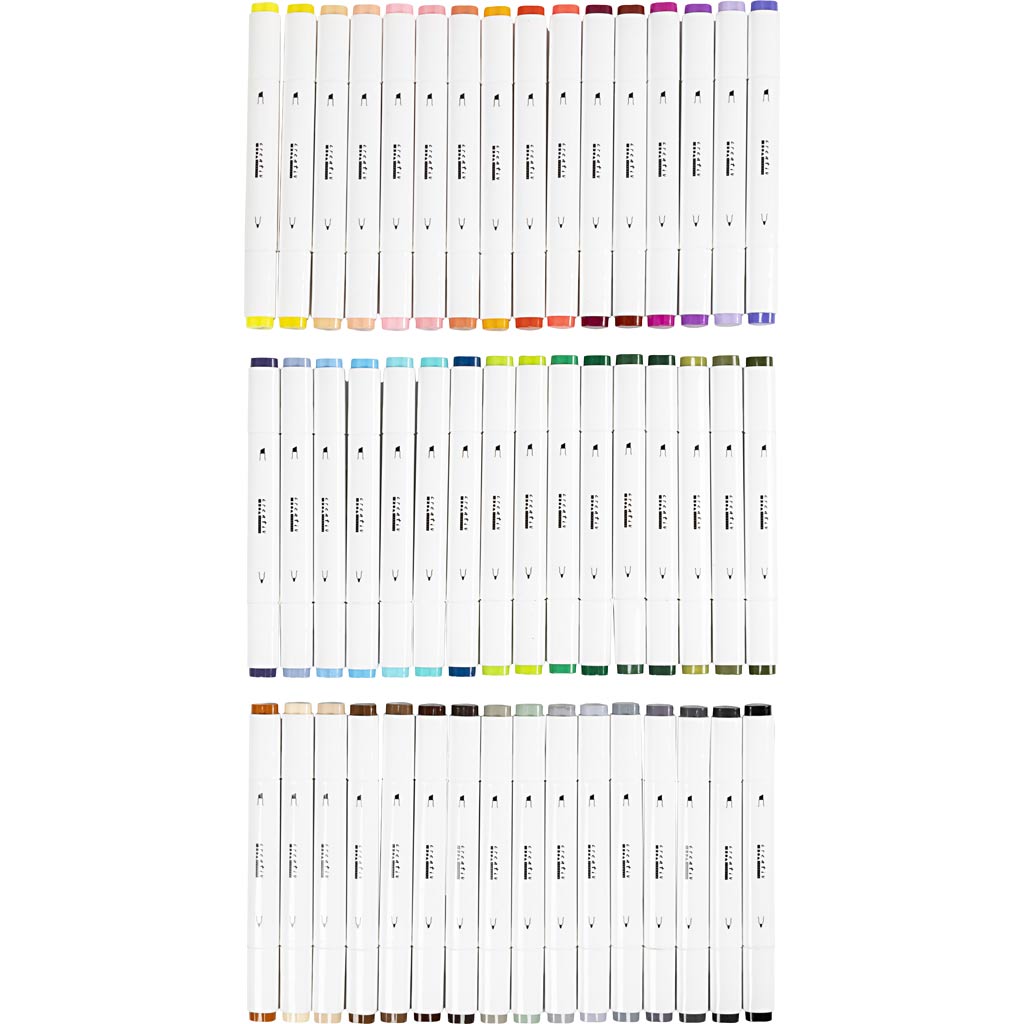 Creativ company http: www.cchobby.nl tekenstift-lijndikte-1-8-mm-standaardkleuren-48-stuk-1-doos
