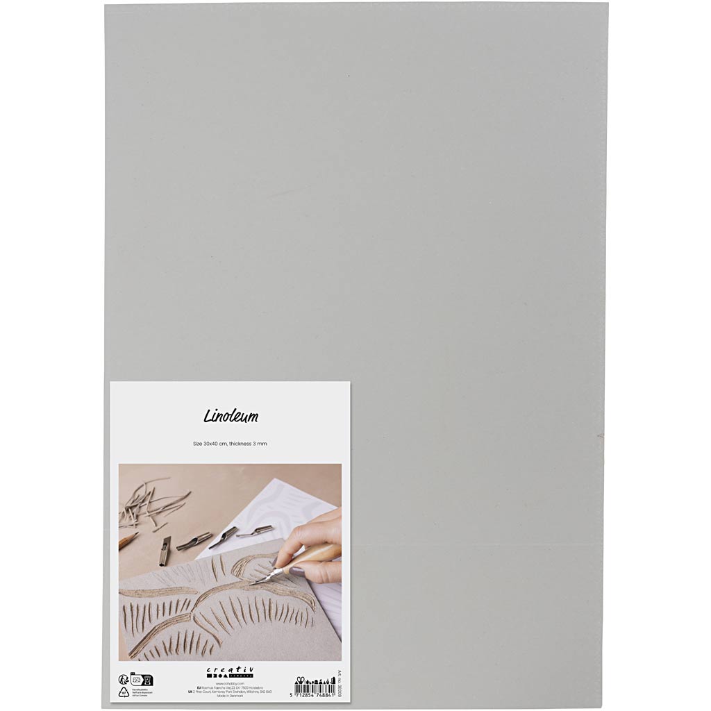 Http: www.cchobby.nl linoleum-afm-30x40-cm-dikte-3-mm-grijs-1-stuk-1-doos