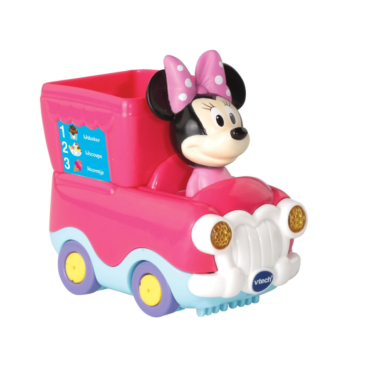 Vtech toet toet auto's disney minnie's ijssalon speelset - interactief speelgoed - educatief babyspeelgoed - vanaf 1 tot 5 jaar