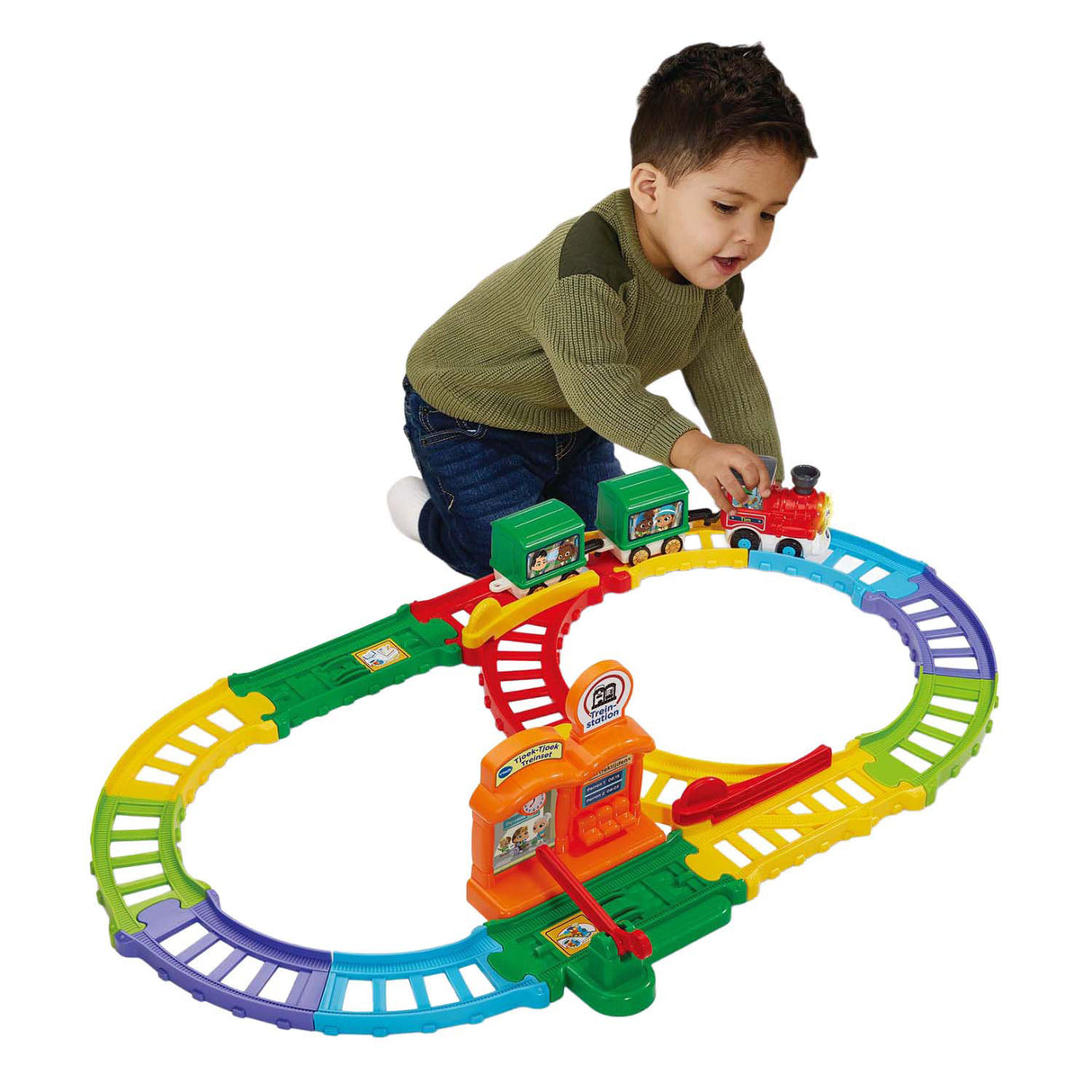 Vtech toet toet auto- tjoek-tjoek treinset