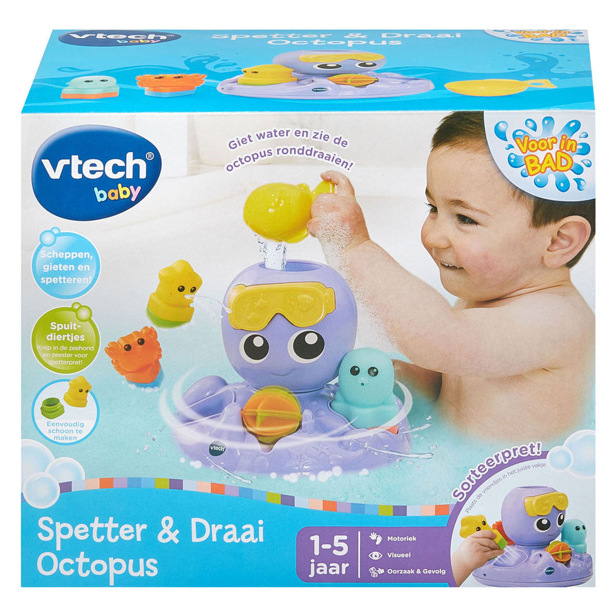 Vtech spetter draai octopus