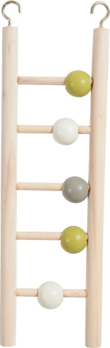 Zolux ladder hout 5 treden met kralen