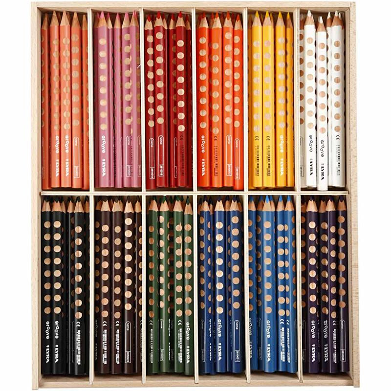 Http: www.cchobby.nl groove-kleurpotloden-l-18-cm-vulling-4-25-mm-diverse-kleuren-12x12-stuk-1-doos