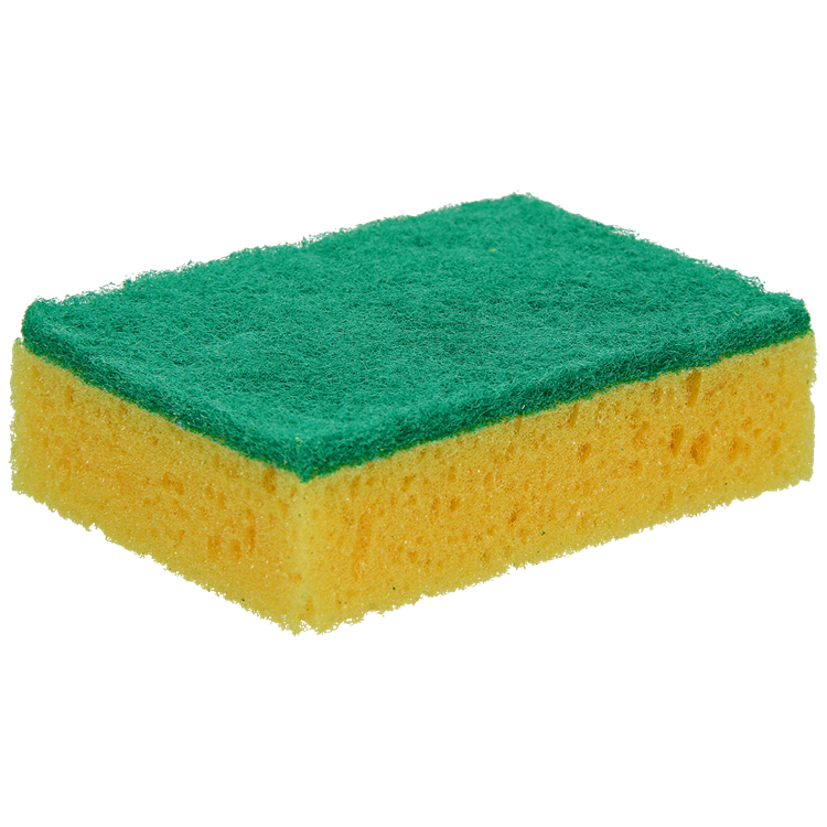 Nicols 1061449 - synthetisch schuurspons netto plus x3 | 6 stuks