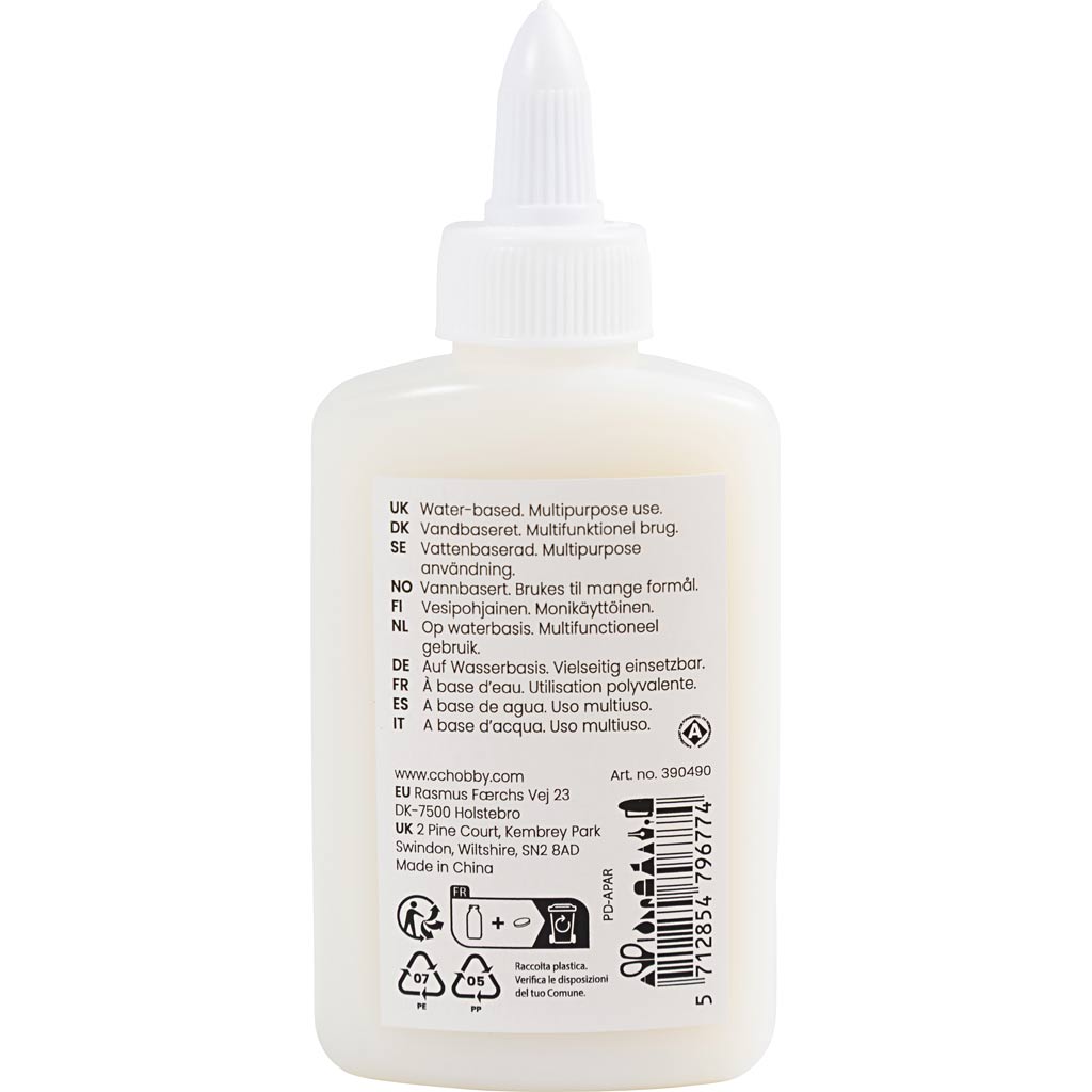 Creativ company http: www.cchobby.nl multi-glue-helder-100-ml-1-fles