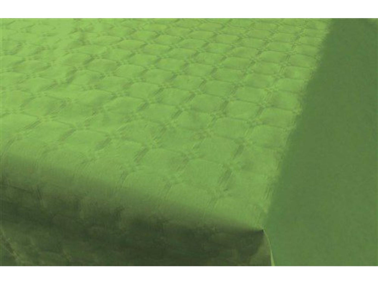 Haza damast tafelkleed papier 118cmx8m groen