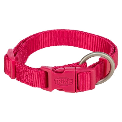 Trixie halsband hond premium fuchsia