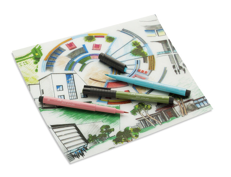 Faber-castell brushpen - tekenstift - pitt artist pen - big brush - 199 zwart - fc-167699